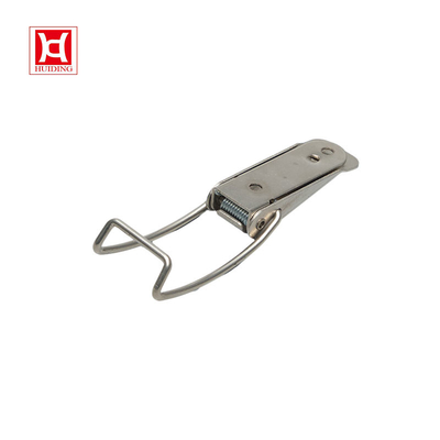 लंच बॉक्स के लिए DK019W 201/304 स्टेनलेस स्टील स्प्रिंग लोडेड टॉगल कुंडी